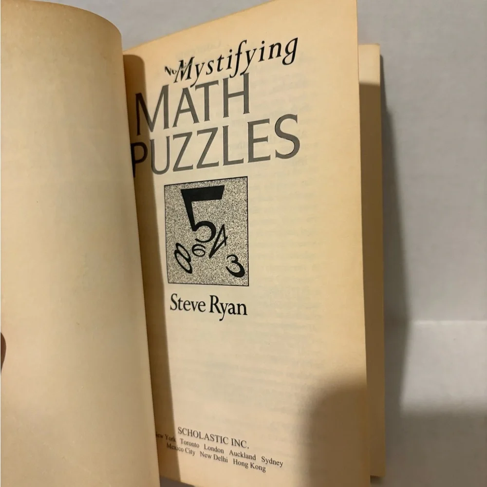 Kids Math Puzzle Book Set